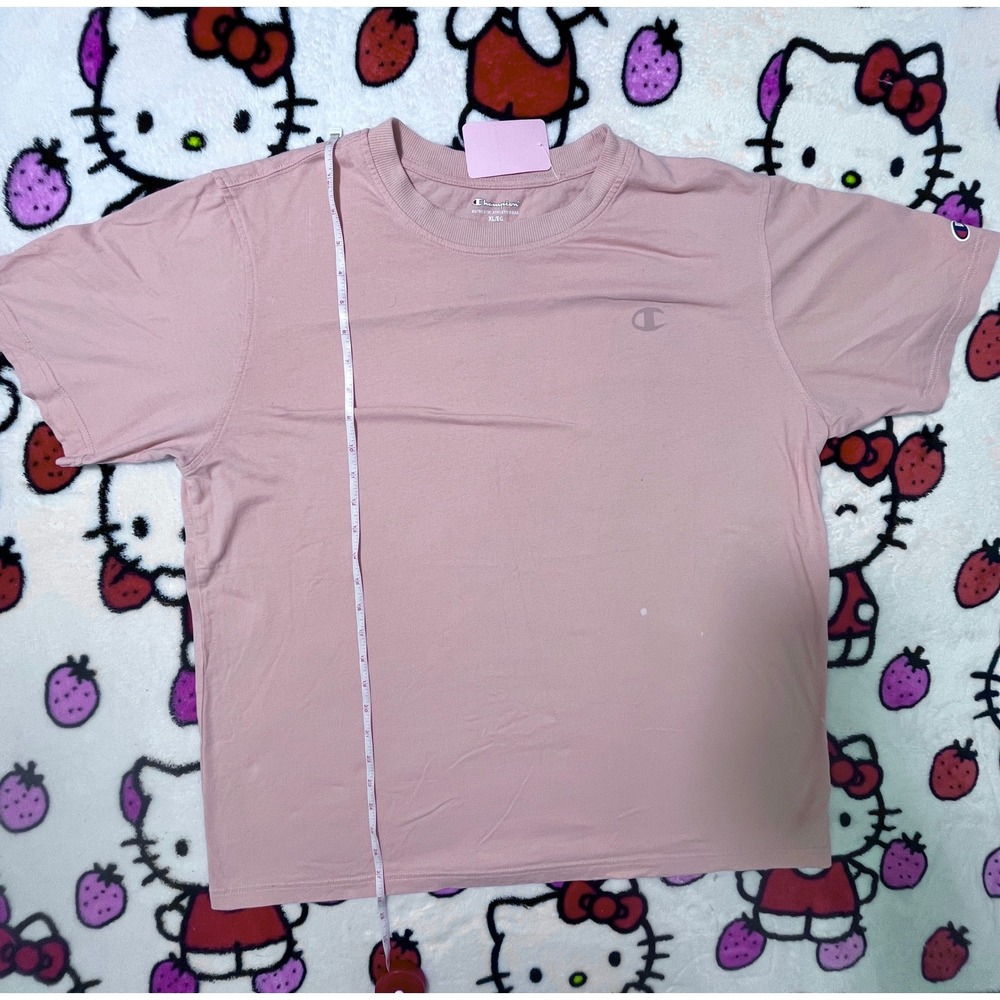 2000s skater champion peach tshirt‎